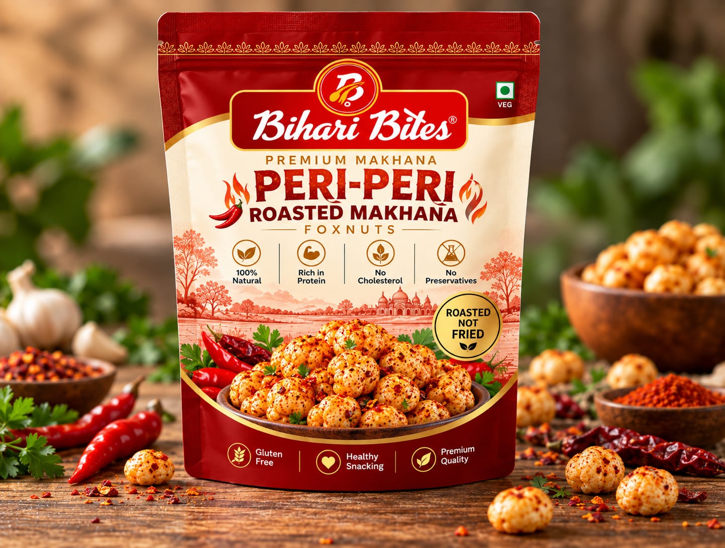 Peri Peri Roasted Makhana